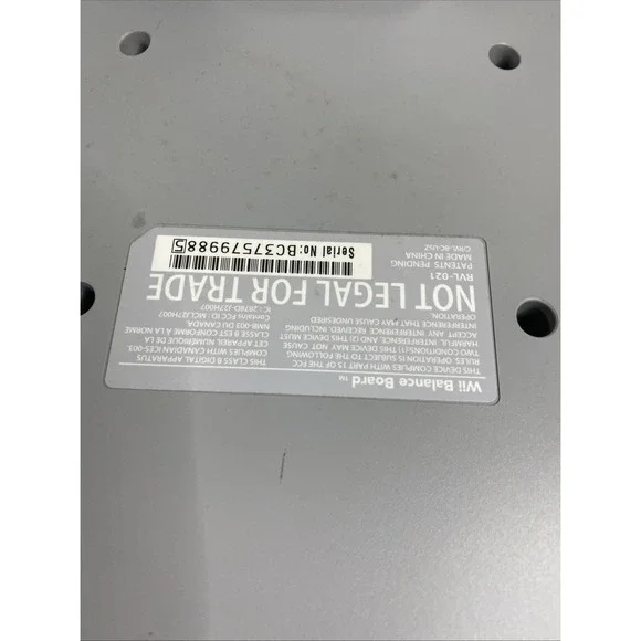 Nintendo Wii Fit Balance Board (Board Only) - Picture 3 of 12